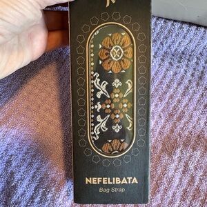 🌼✨ NWT Nefelibata Floral Bag Strap Adjustable Crossbody Replacement Strap